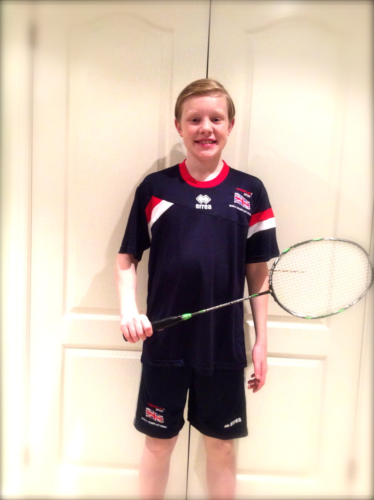Robert Collins from Bedfordshire is all set to compete for Great Britain & Northern Ireland in the 2107 World Transplant Games